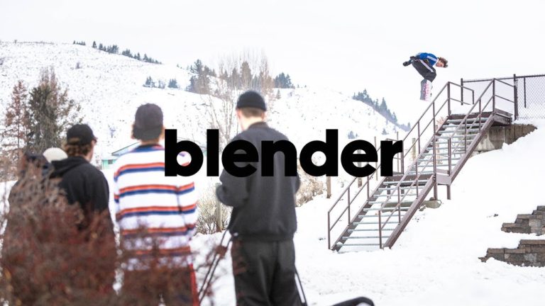 “blender.” Adidas 14-minute Snowboarding project film