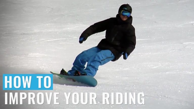 How to improve your snowboard riding