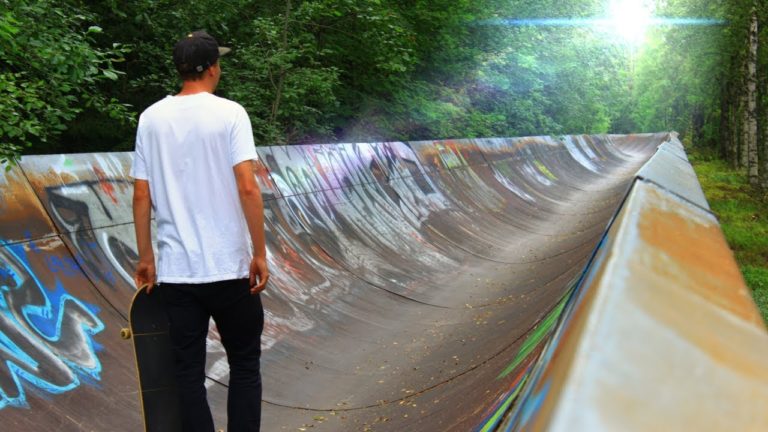 The Abandoned Endless Half-pipe